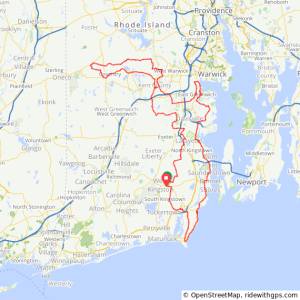 Ride the Rhode for the National MS Society, Day 1